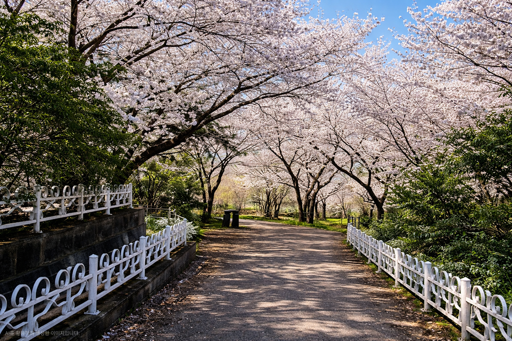 제주-벚꽃개화시기-제주-벚꽃-명소-추천-신산공원