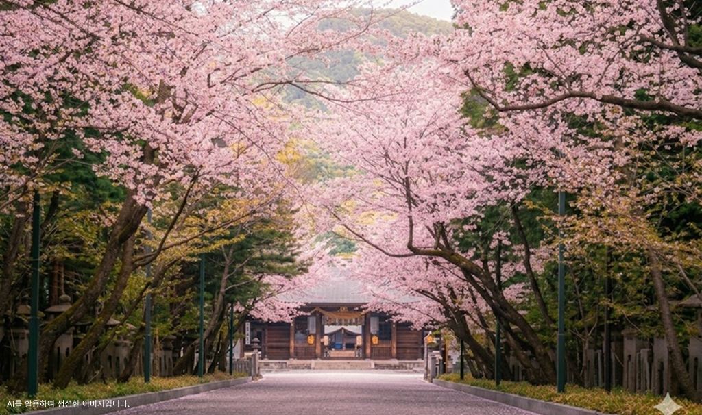 삿포로-벚꽃-개화시기-삿포로-벚꽃-명소-추천-삿포로-마루야마-공원