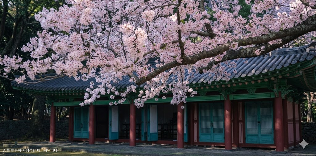 제주-벚꽃개화시기-제주-벚꽃-명소-추천-삼성혈