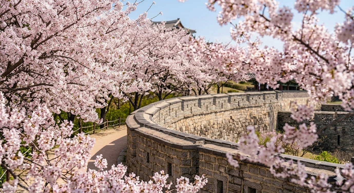 서울-근교-벚꽃-명소-수원-팔달산